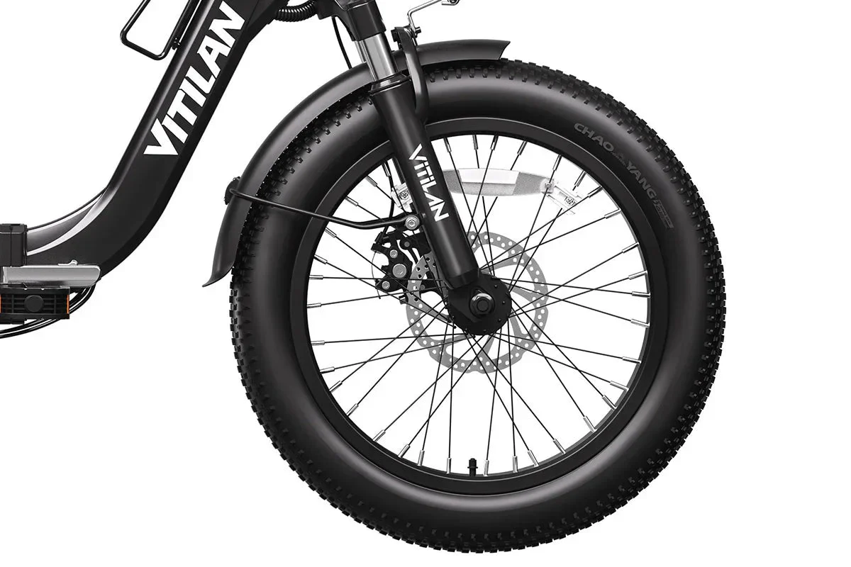 Vitilan U3 Full Suspension Foldable Fat Tire Electric Bike - Image 25