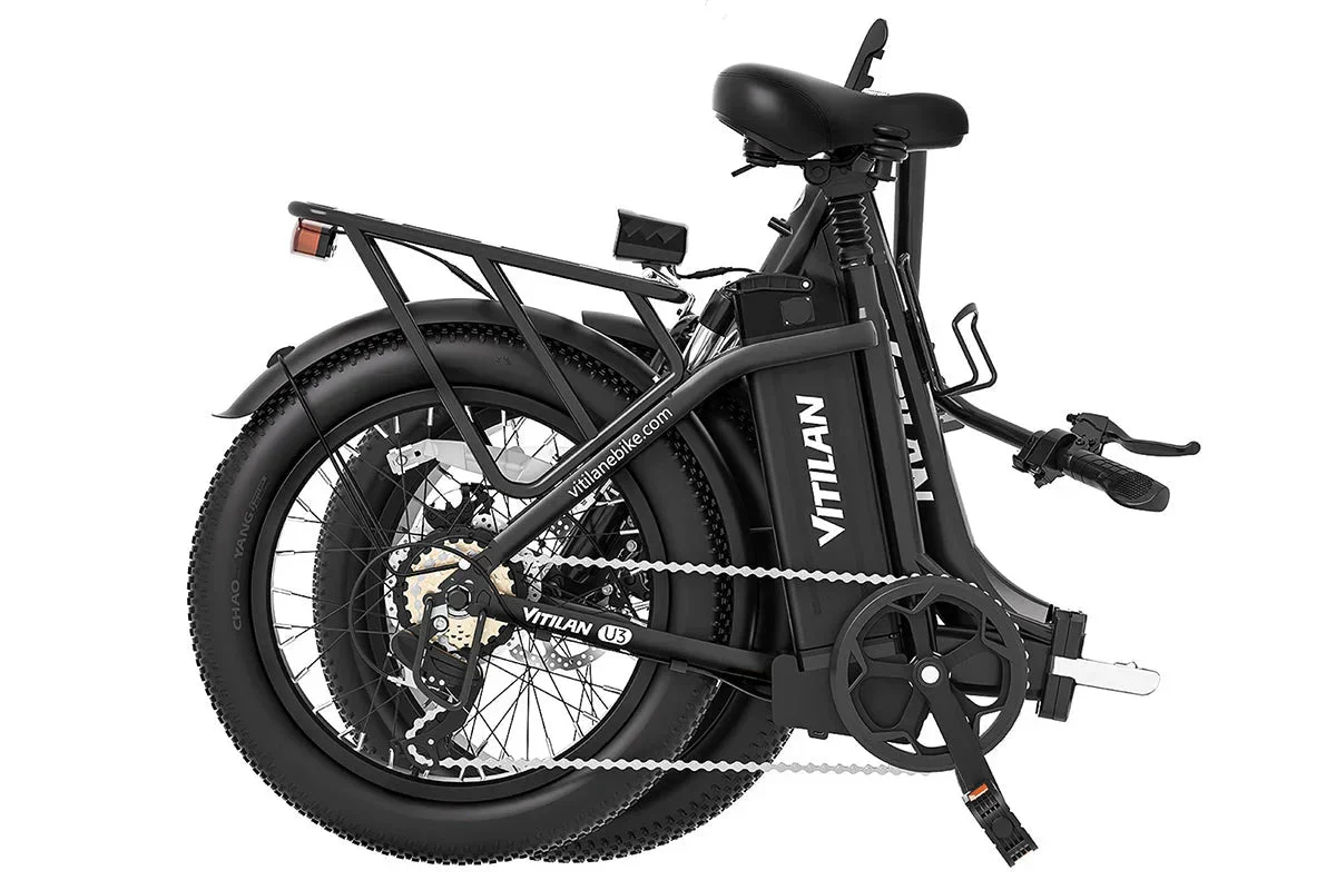 Vitilan U3 Full Suspension Foldable Fat Tire Electric Bike - Image 28