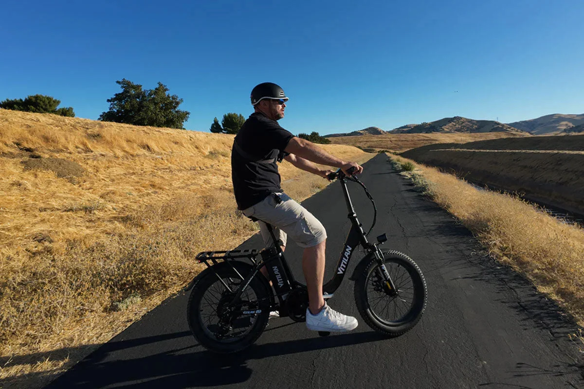 Vitilan U3 Full Suspension Foldable Fat Tire Electric Bike - Image 3
