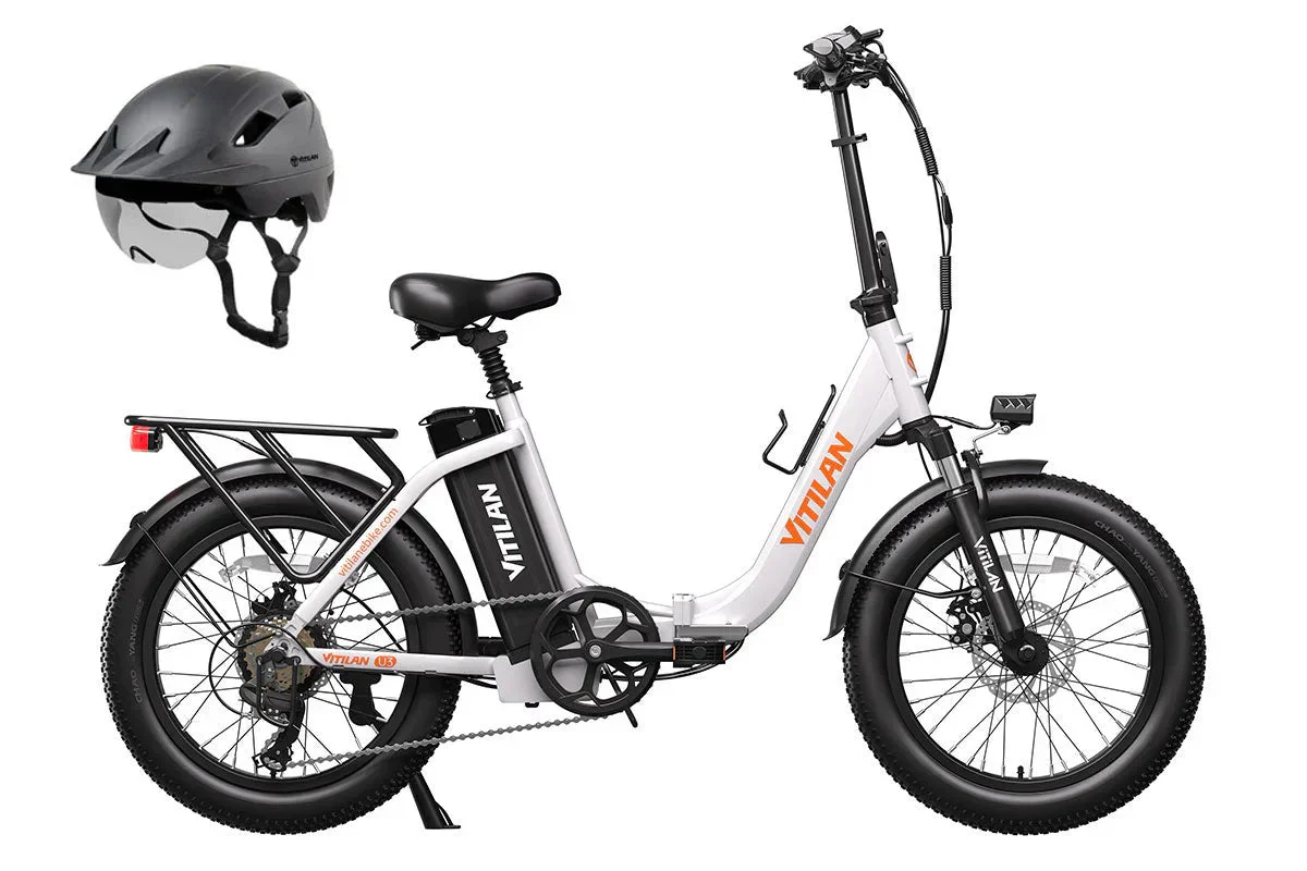 Vitilan U3 Full Suspension Foldable Fat Tire Electric Bike - Image 30