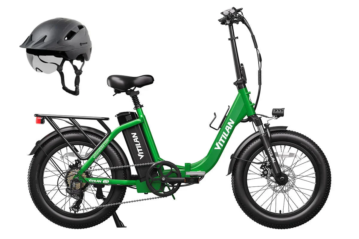 Vitilan U3 Full Suspension Foldable Fat Tire Electric Bike - Image 31