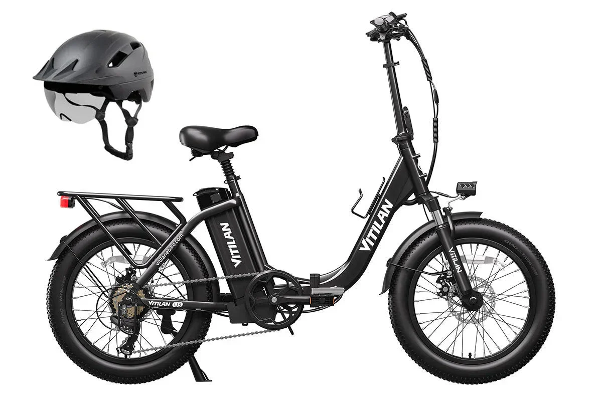 Vitilan U3 Full Suspension Foldable Fat Tire Electric Bike - Image 32