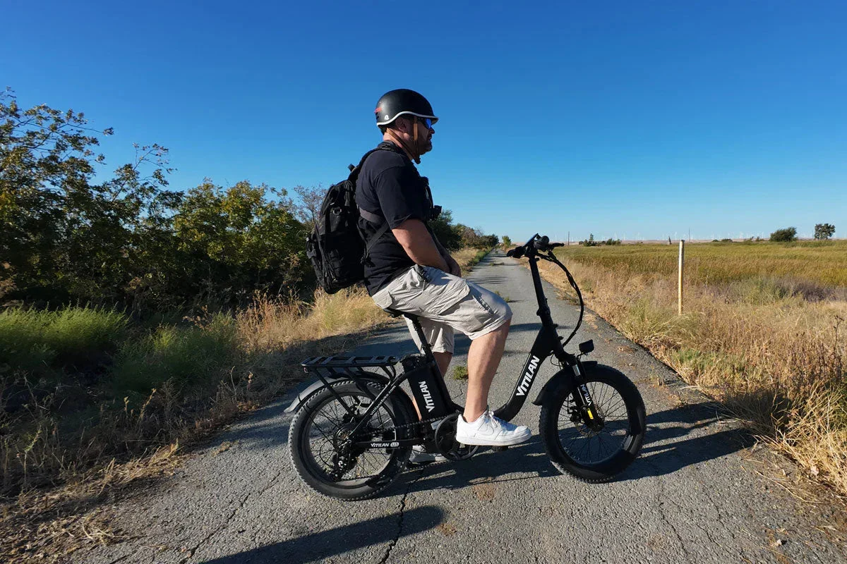 Vitilan U3 Full Suspension Foldable Fat Tire Electric Bike - Image 4