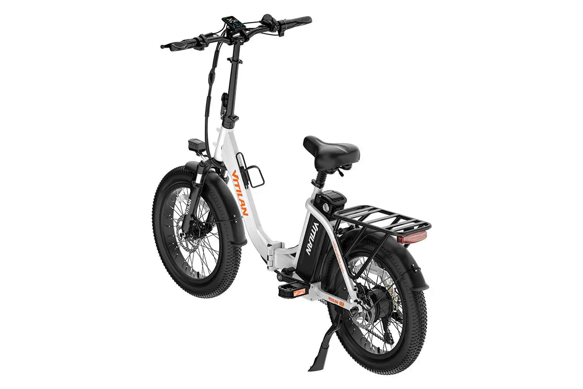 Vitilan U3 Full Suspension Foldable Fat Tire Electric Bike - Image 7