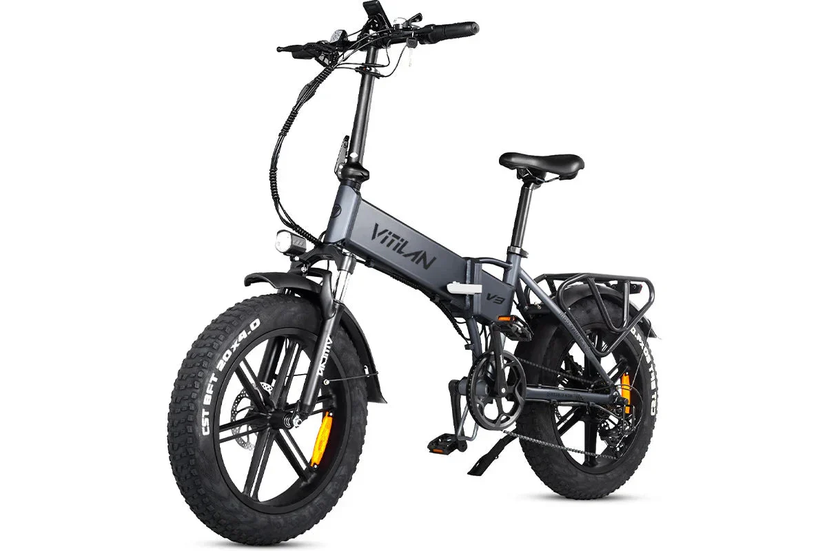 Vitilan V3 2.0 Folding Fat Tires Adult All Terrain Electric Bike - Image 16