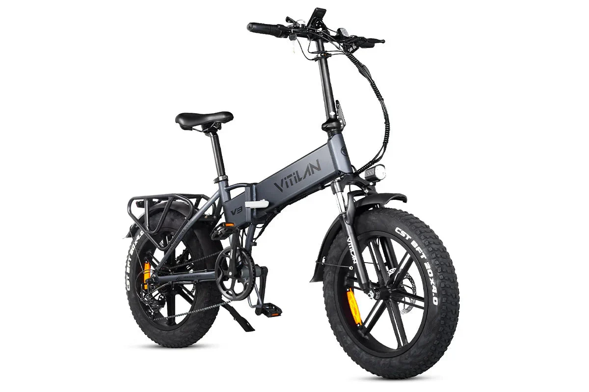 Vitilan V3 2.0 Folding Fat Tires Adult All Terrain Electric Bike - Image 17