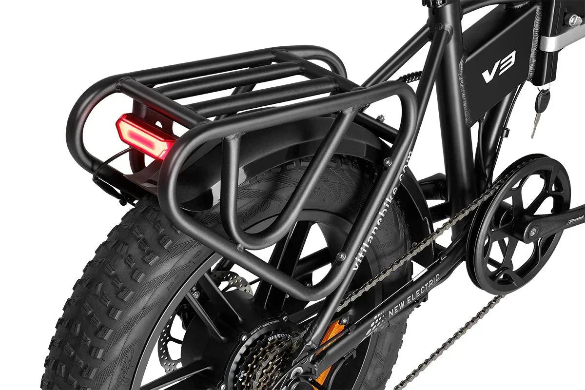Vitilan V3 2.0 Folding Fat Tires Adult All Terrain Electric Bike - Image 20