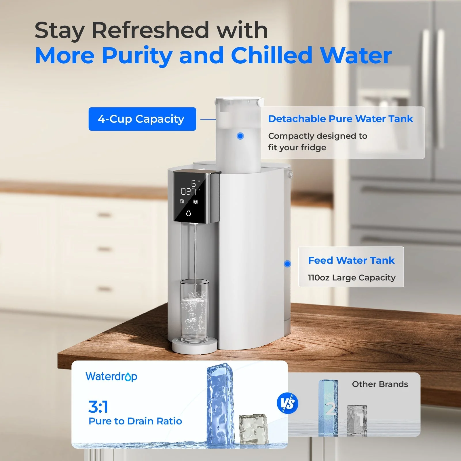 Waterdrop C1S Countertop CoreRO System - Image 8