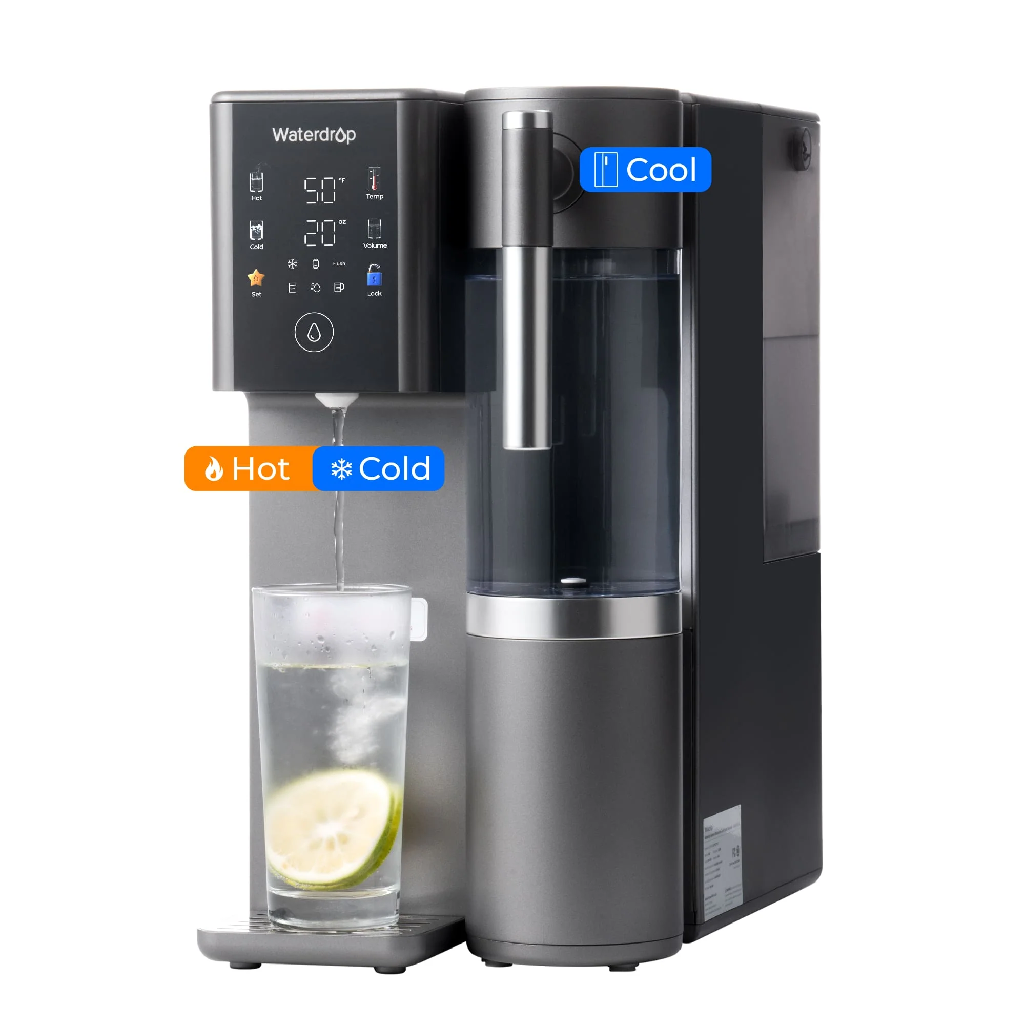 Waterdrop Reverse Osmosis Hot Cold Water Dispenser,  A2 - Image 11