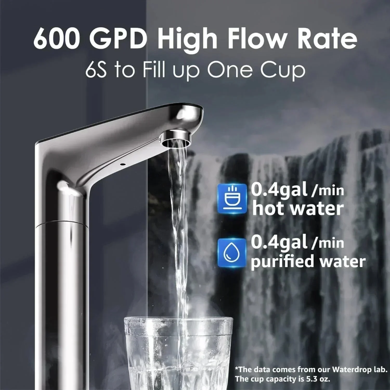 Waterdrop Reverse Osmosis System, Instant Hot Water Dispenser, K6 - Image 10