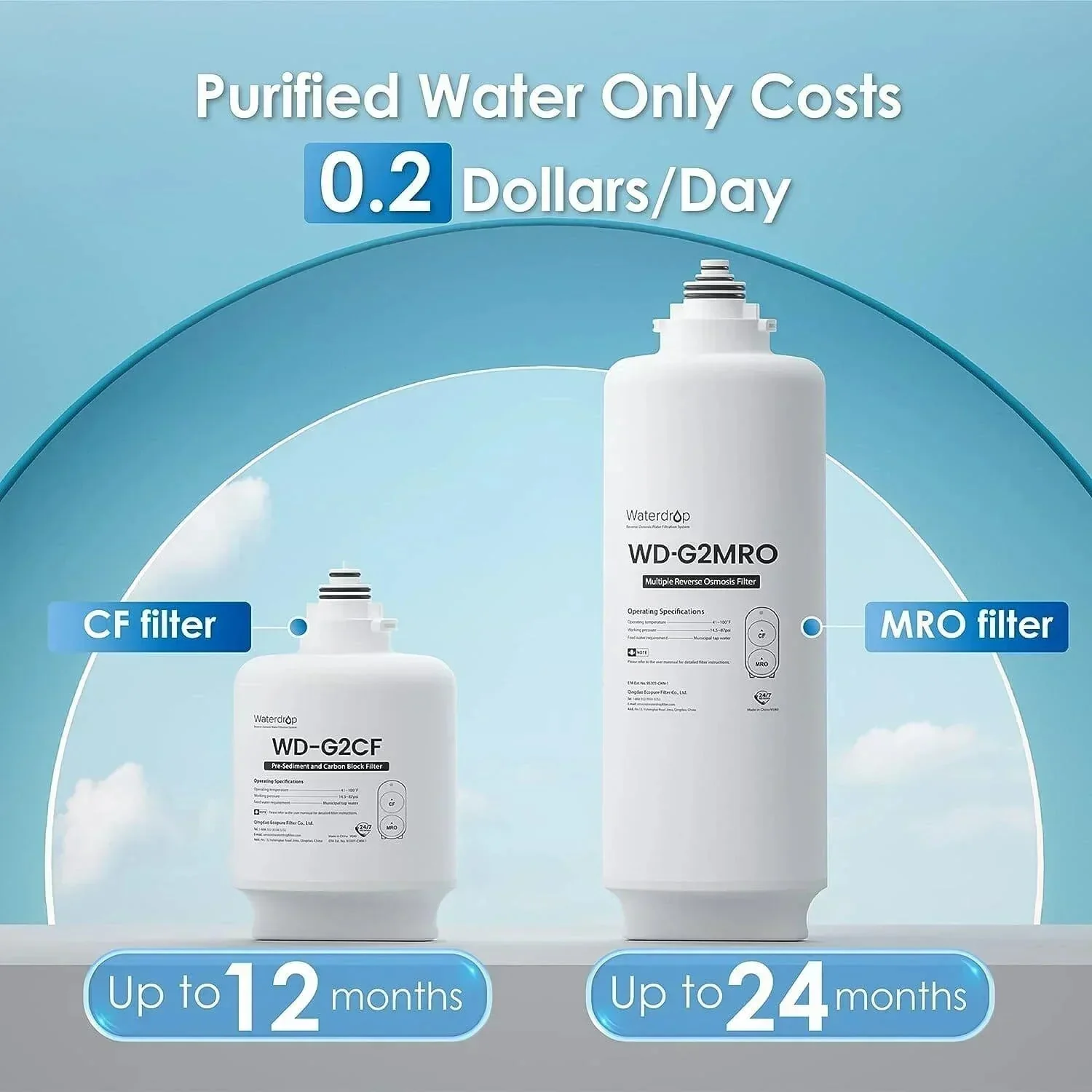 Waterdrop Tankless Reverse Osmosis System, G2 - Image 10
