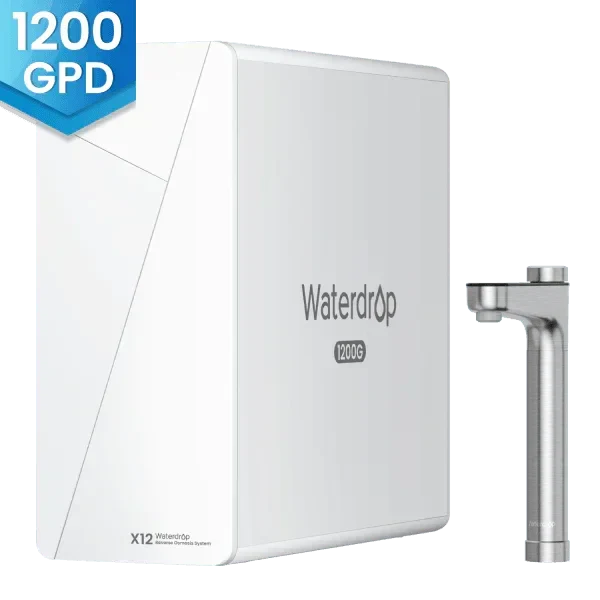 Waterdrop X Series Reverse Osmosis System, X12 + 3 Filters Combo (SC) - Image 2