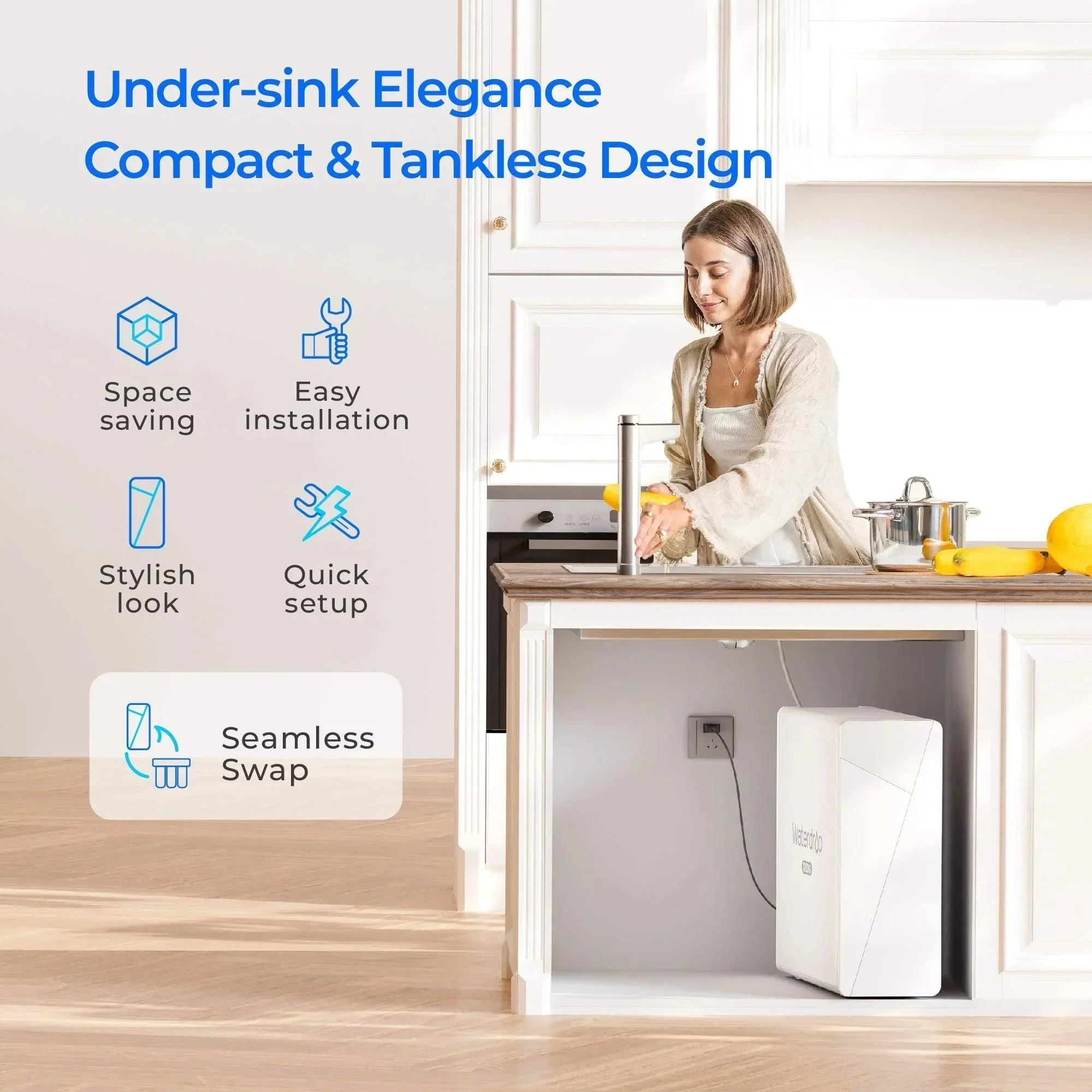Waterdrop X Series Reverse Osmosis System, X12 (SC) - Image 9