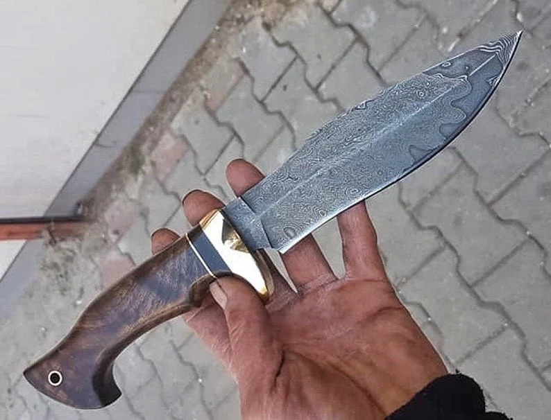 WILD HUNTER DAMASCUS KNIFE - Image 3