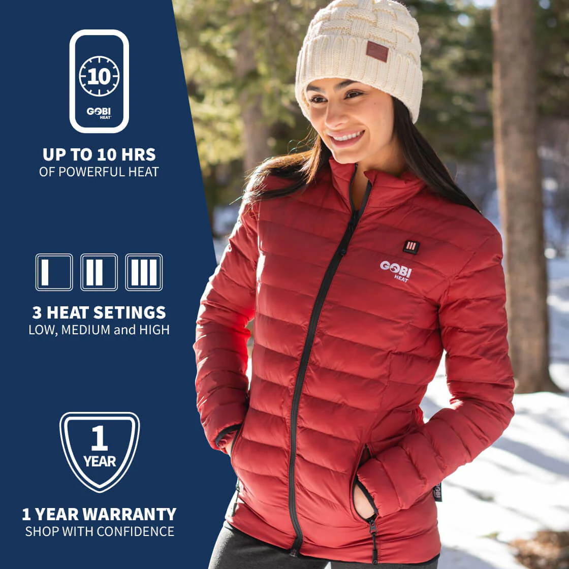 Wolf Womens Heated Jacket - Image 7