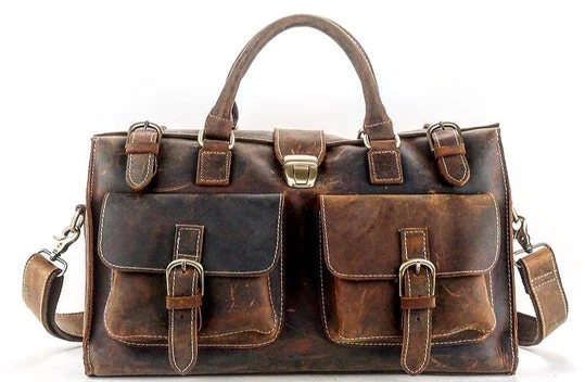 Women’s Handmade Vintage Travel Bag - Image 2