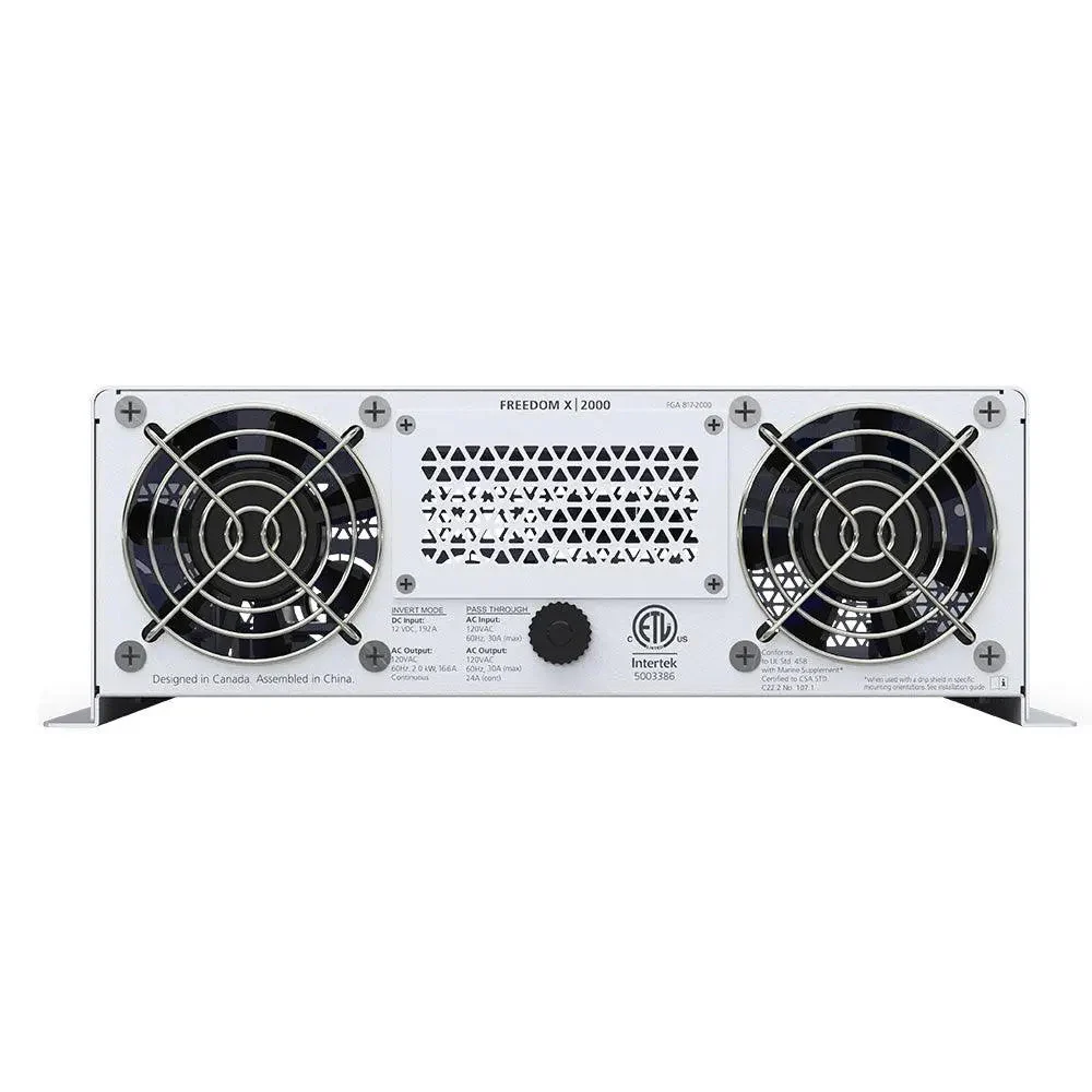 Xantrex Freedom X 2000 True Sine Wave Power Inverter - 12VDC - 120VAC - 2000W [817-2000] - Image 2