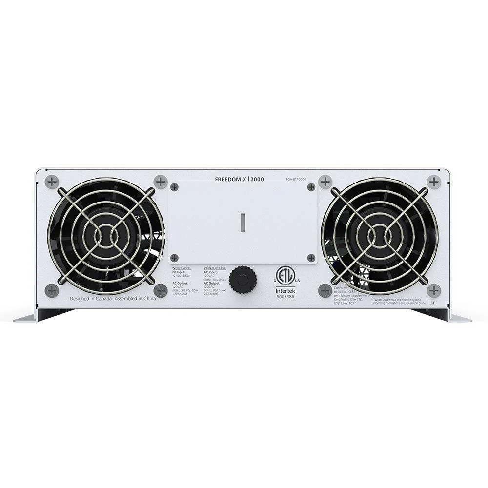 Xantrex Freedom X 3000 Truesine Inverter - 120AC/12DC Hardwire [817-3000] - Image 2