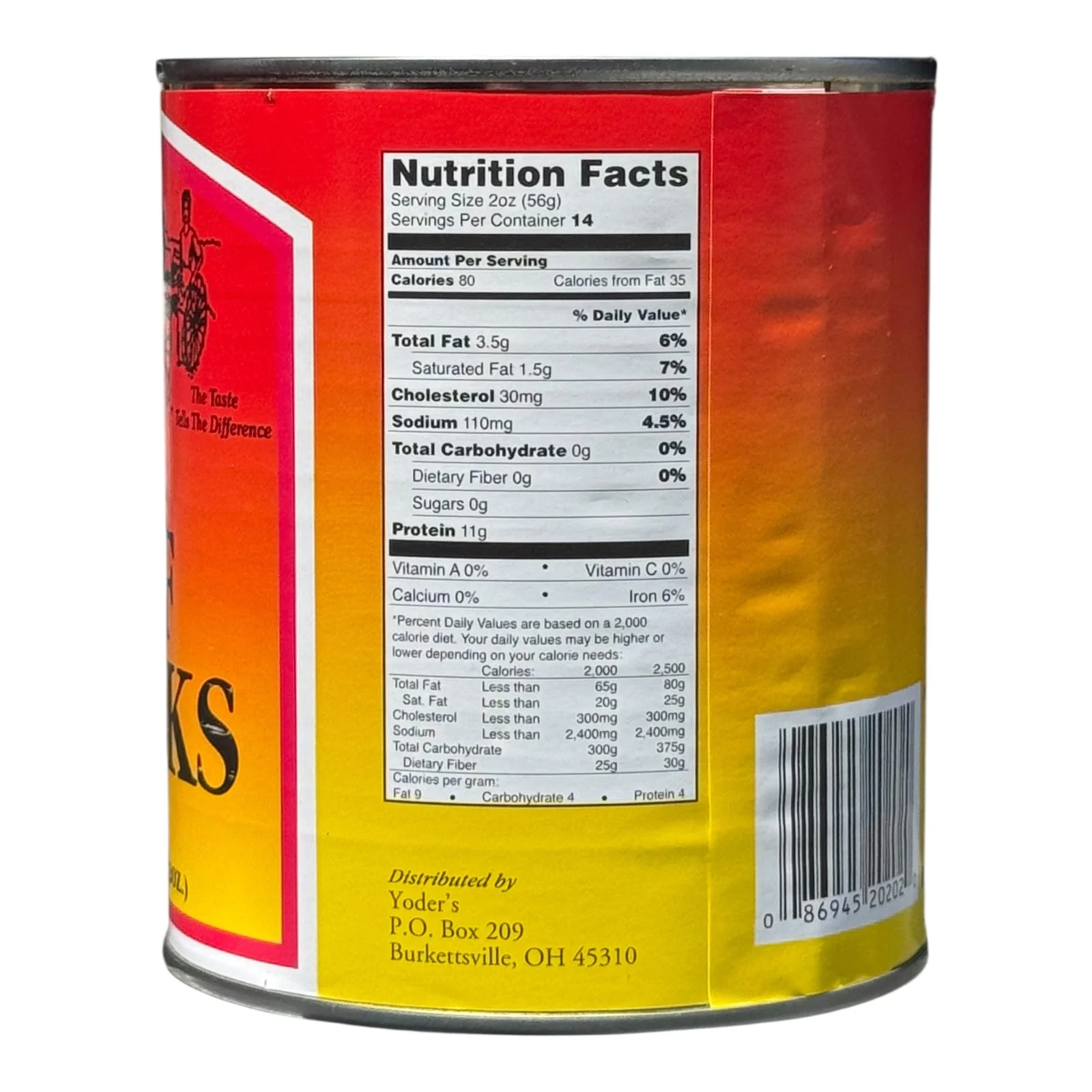 Yoder’s Canned Beef Chunks | 28 oz can | Real USA Beef | Fully Cooked | Shelf Stable Survival Food | 10+ Year Shelf Life | Ready to Eat | Ideal for Prepping, Storage & Camping - Image 4