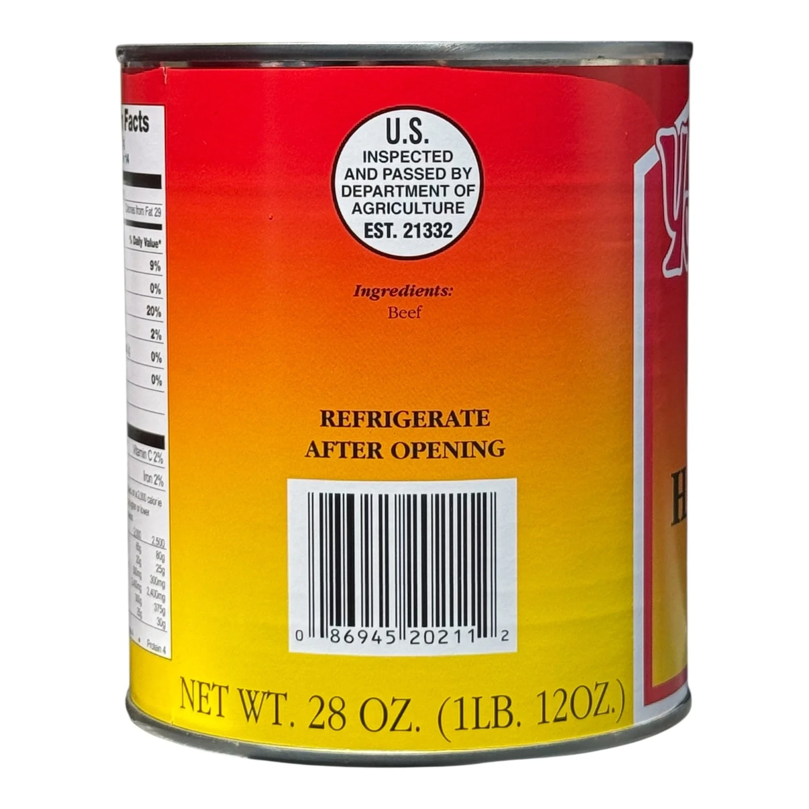 Yoder’s Canned Ground Beef/Hamburger | 28 oz can | Real USA Beef | Fully Cooked | Shelf Stable Survival Food | 10+ Year Shelf Life | Ready to Eat | Ideal for Prepping, Storage & Camping - Image 3