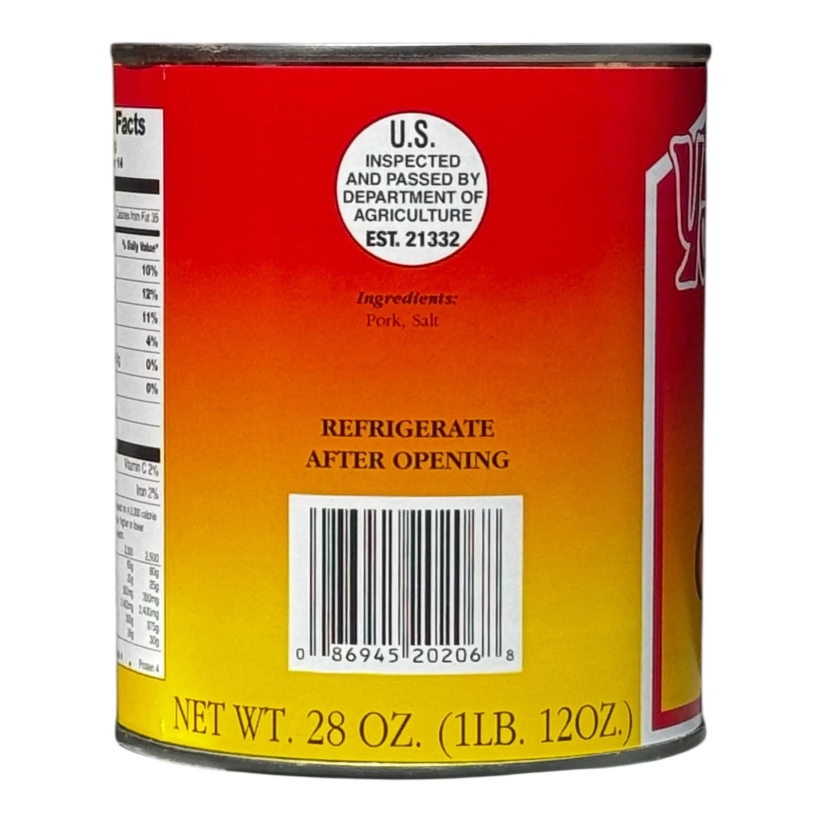 Yoder’s Canned Pork Chunks | 28 oz can | Real USA Pork | Fully Cooked | Shelf Stable Survival Food | 10+ Year Shelf Life | Ready to Eat | Ideal for Prepping, Storage & Camping - Image 5