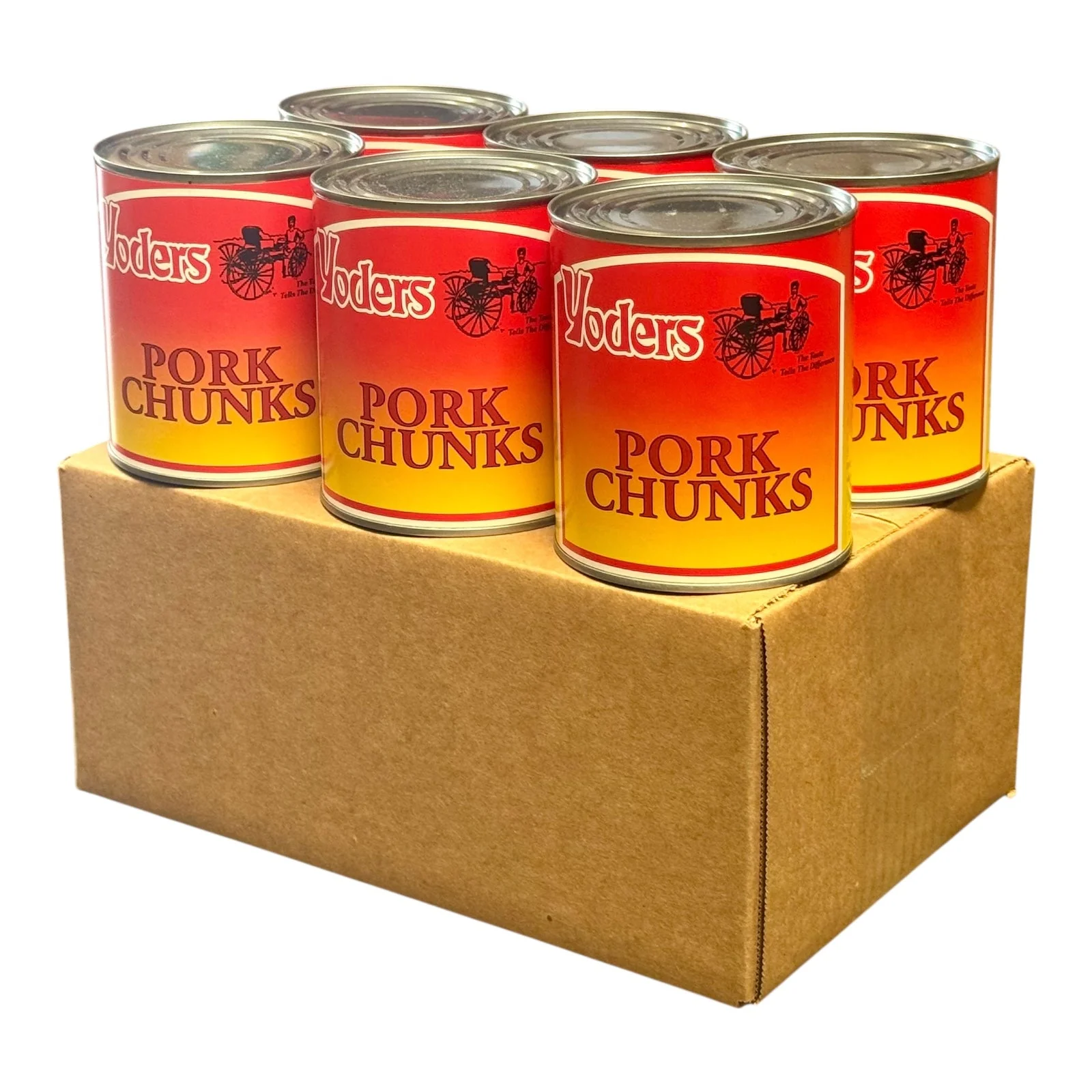 Yoder’s Canned Pork Chunks | 28 oz can | Real USA Pork | Fully Cooked | Shelf Stable Survival Food | 10+ Year Shelf Life | Ready to Eat | Ideal for Prepping, Storage & Camping - Image 6