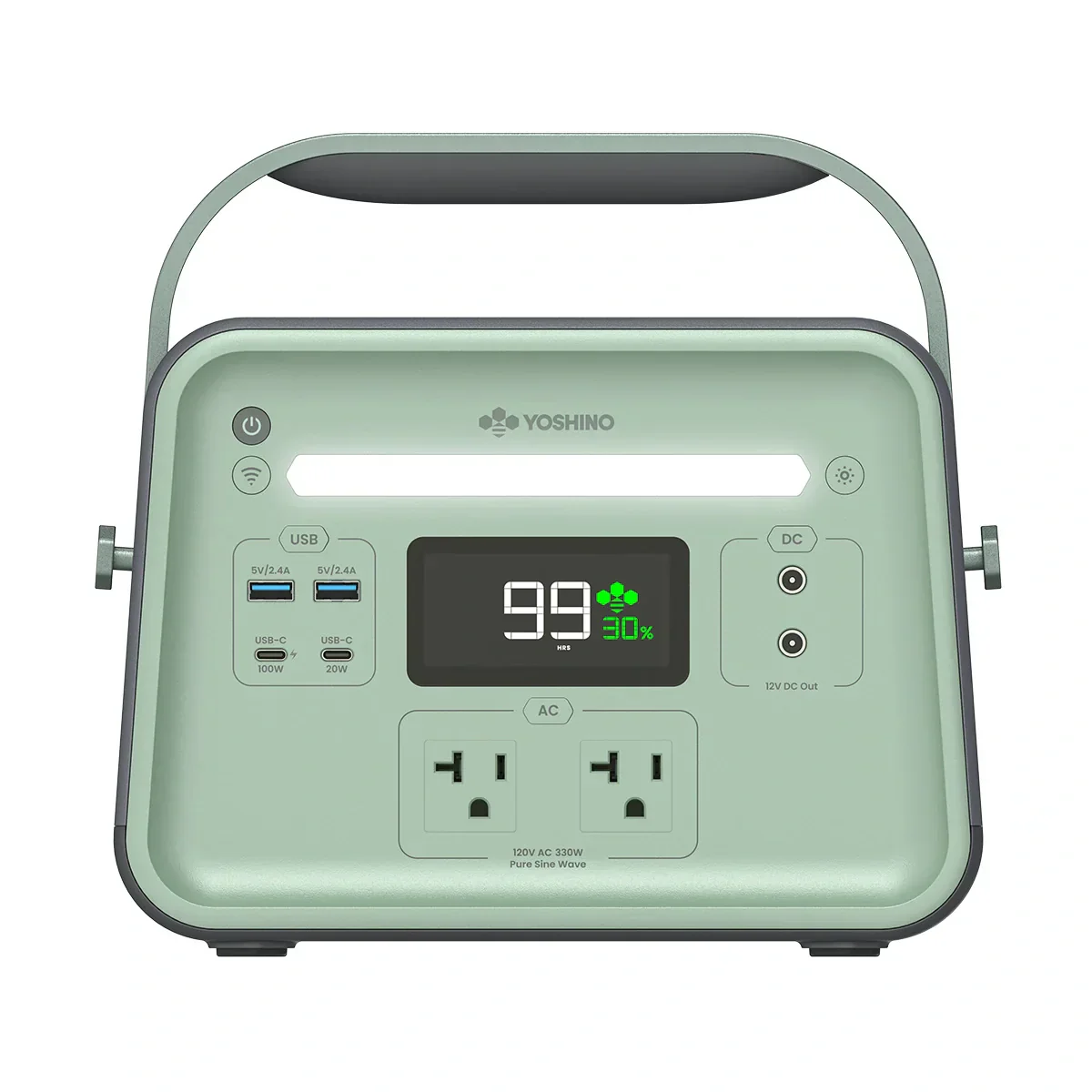 Yoshino B330 Solid-State Portable Power Station - 330W | 241Wh - Image 2