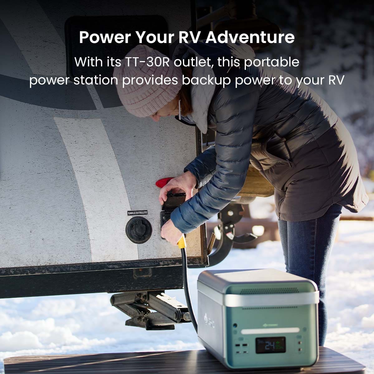 Yoshino B4000 Power Station with SP200 Solar Panel - Image 4
