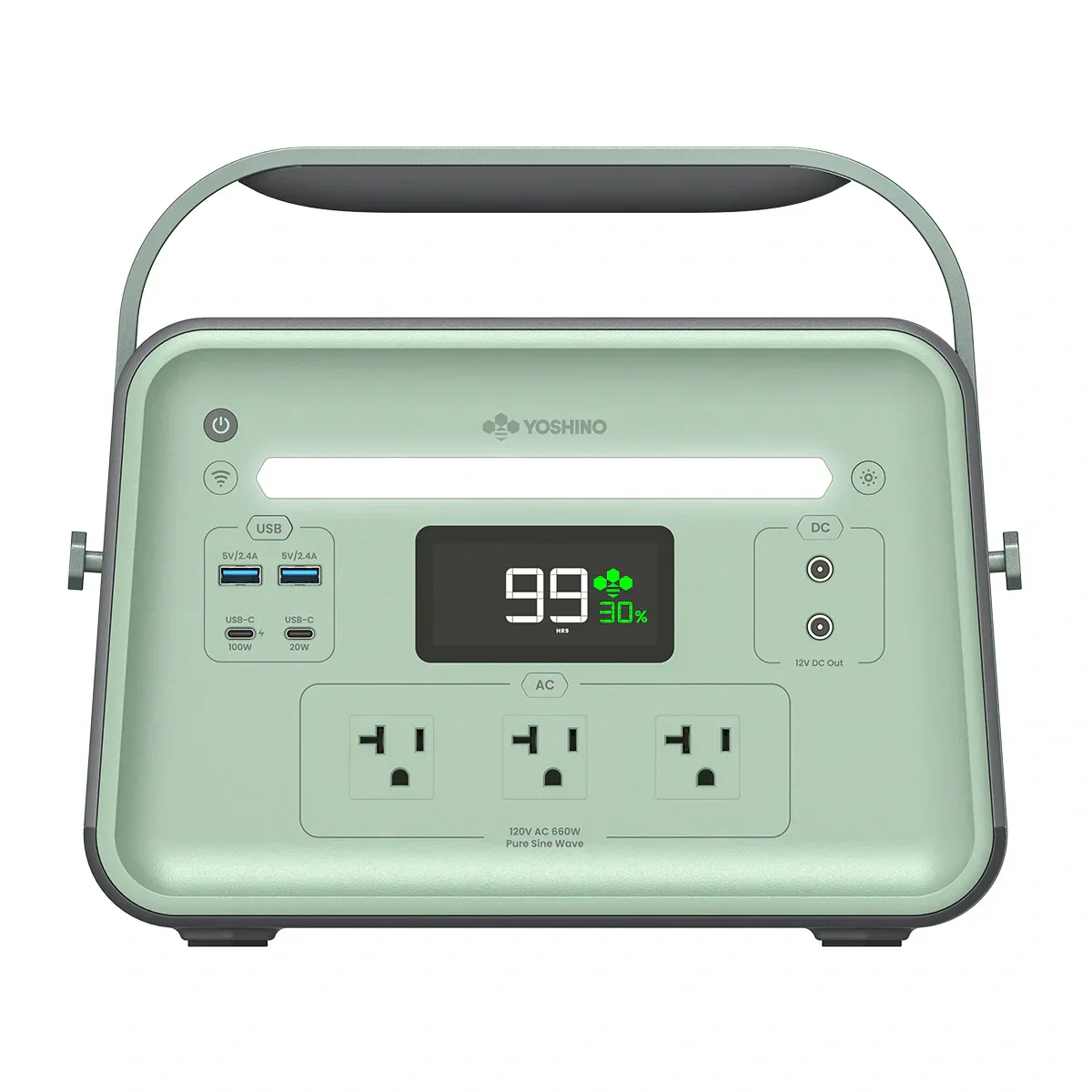 Yoshino B660 Solid-State Portable Power Station - 660W | 602Wh - Image 2
