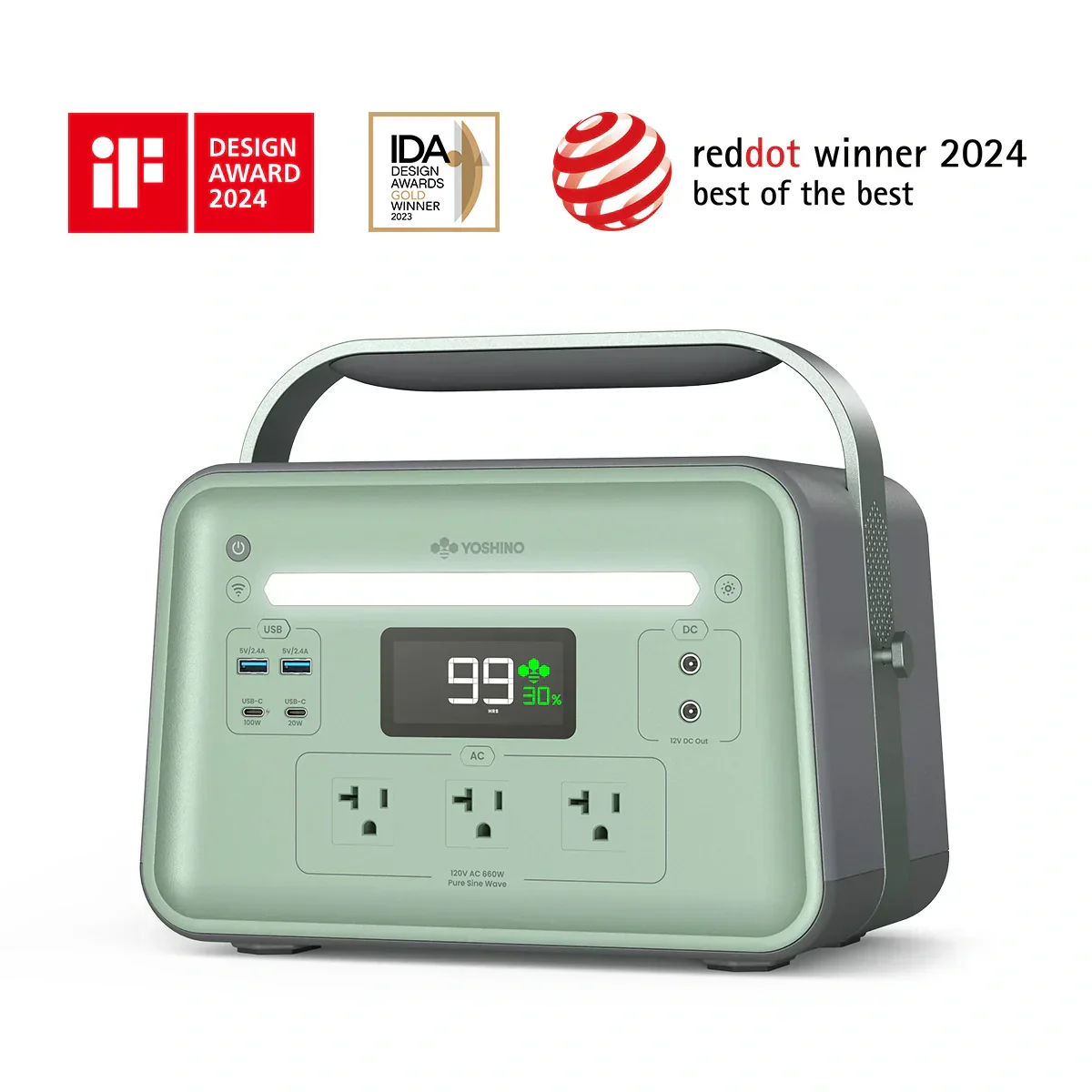 Yoshino B660 Solid-State Portable Power Station - 660W | 602Wh - Image 6