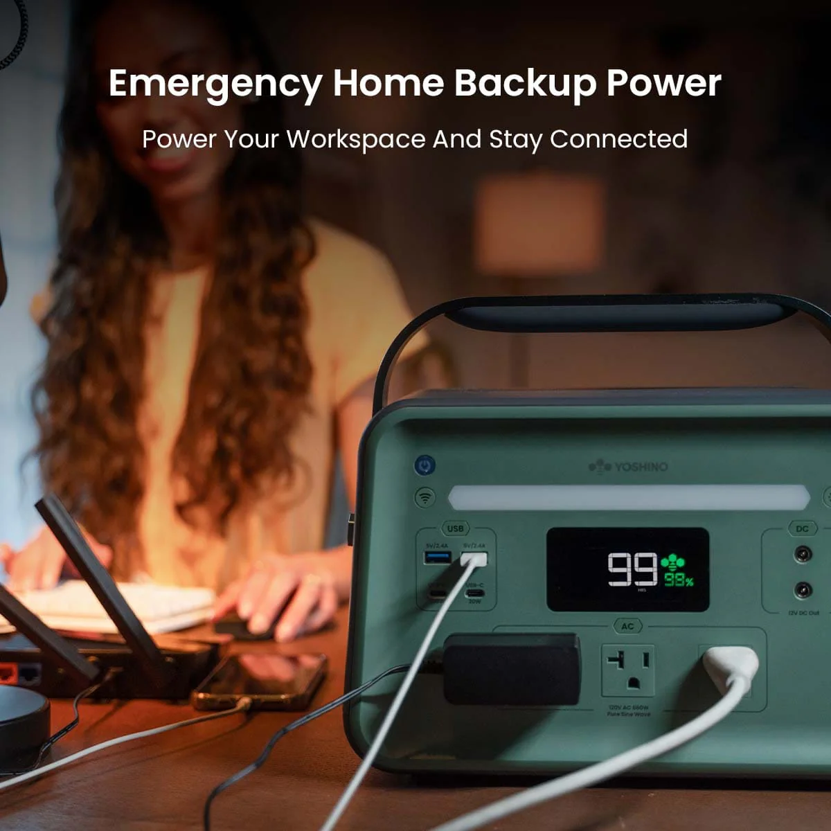 Yoshino B660 Solid-State Portable Power Station - 660W | 602Wh - Image 8